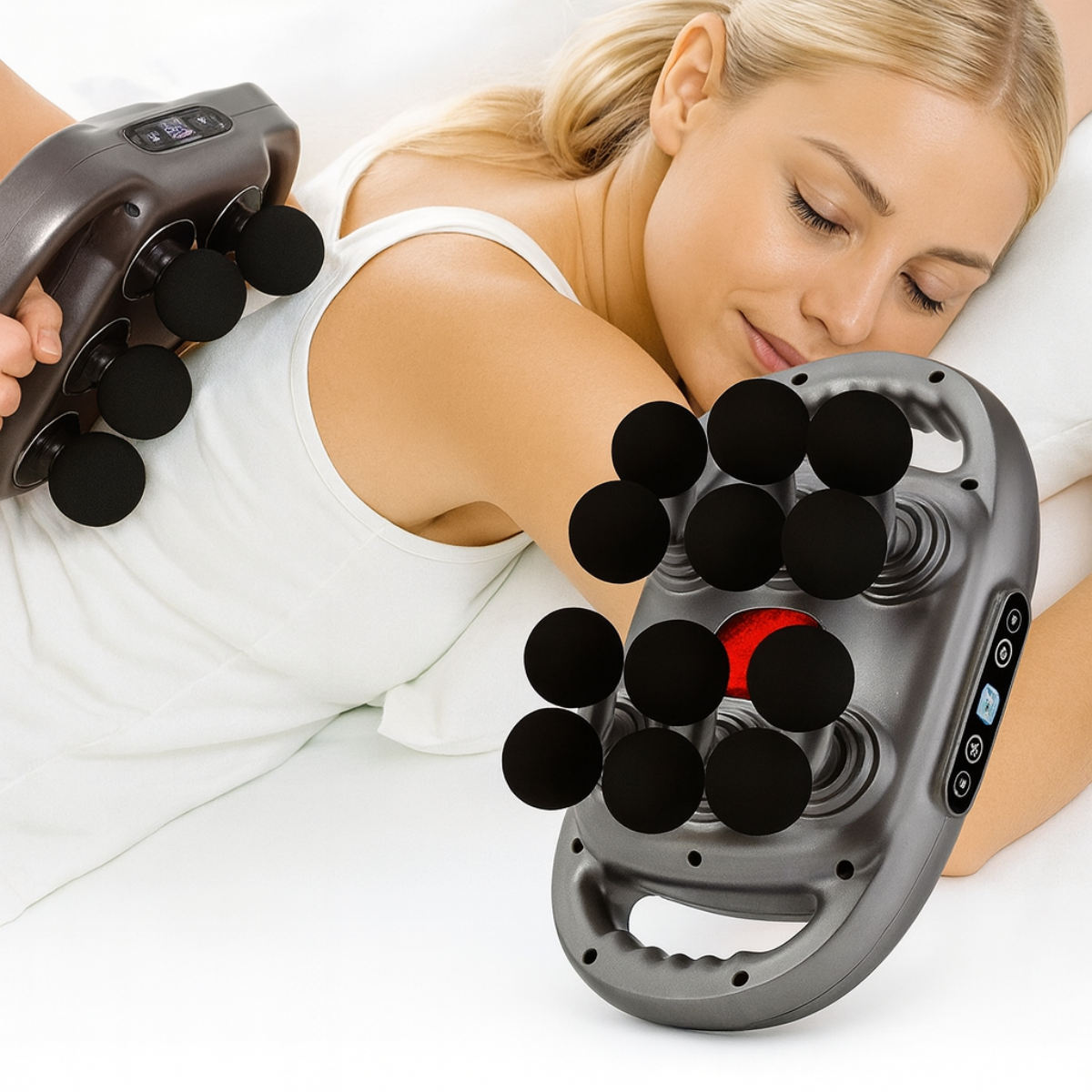 Full-Body Deep Tissue Massager 12 Heads