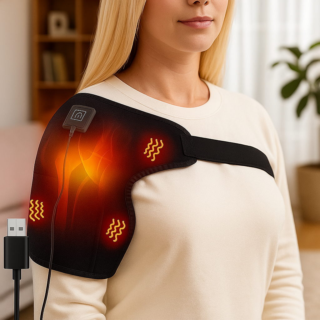 USB Heated Shoulder Wrap Belt