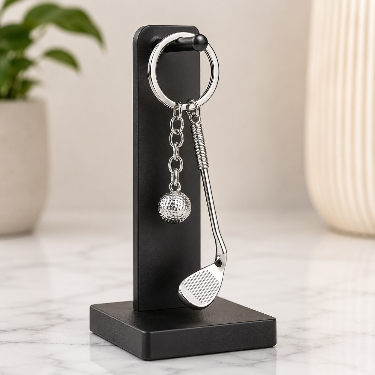 Golf Club & Ball Charm Keychain - Image 4