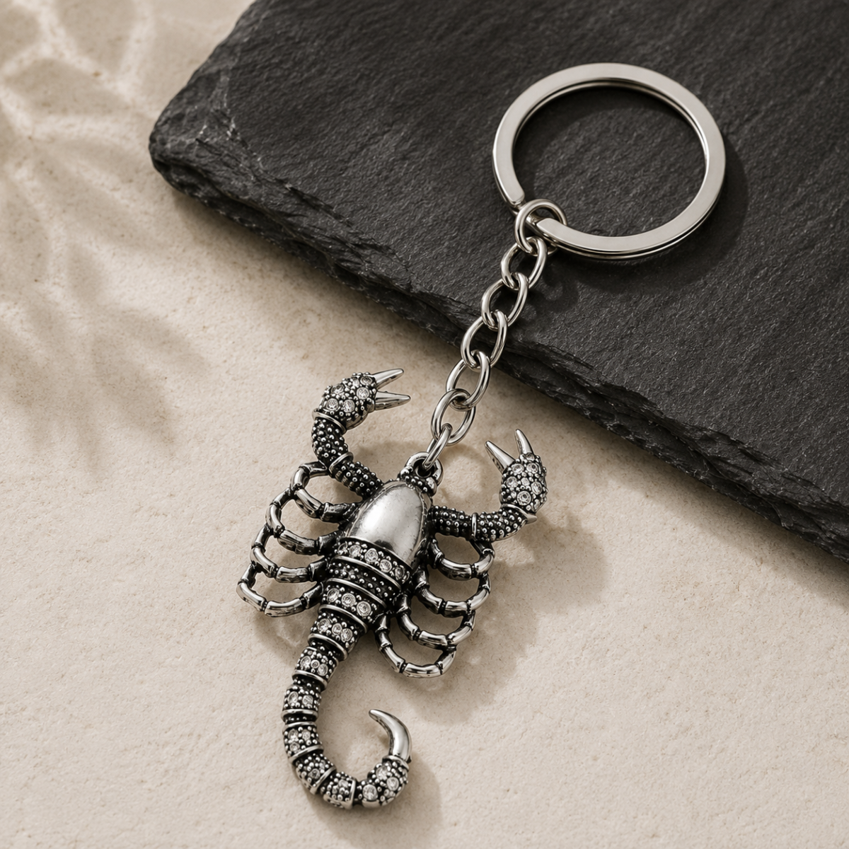 Scorpion Decorative Metal Keychain
