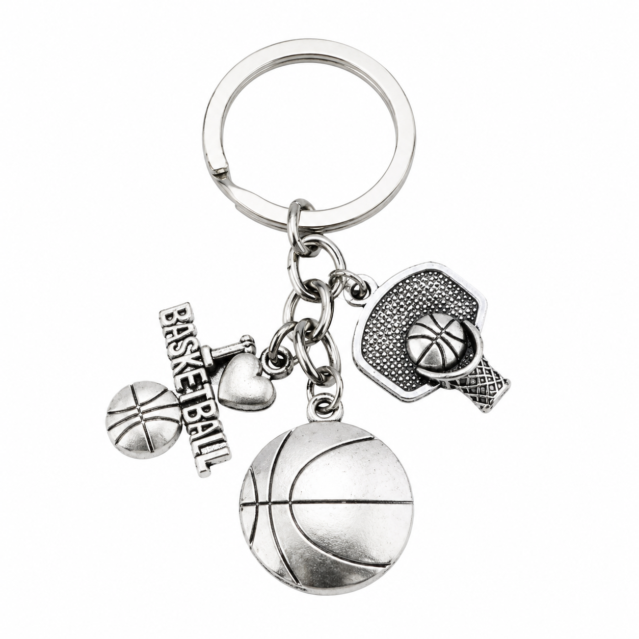 Basketball Metal Keychain - Image 7